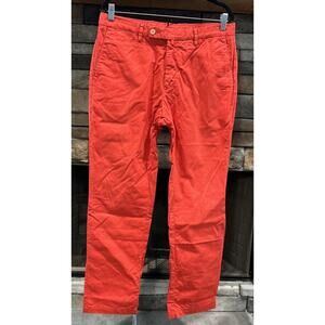 Men’s HACKETT London Coral Sanderson Chino Pants Size 33R 33x30.5 *D2
